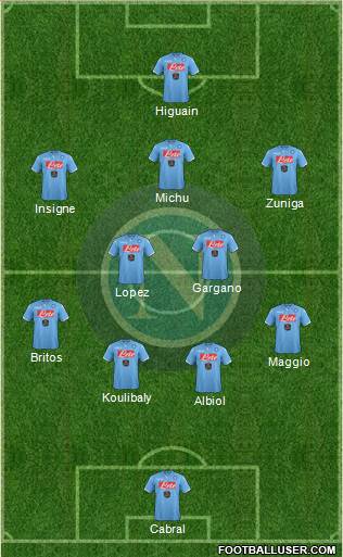 Napoli Formation 2014