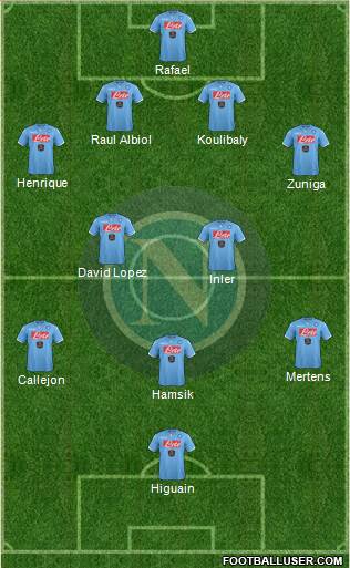 Napoli Formation 2014