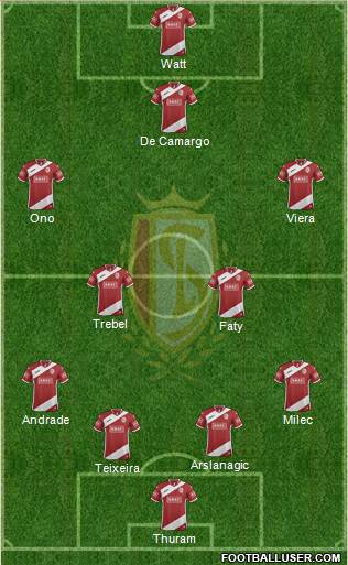 R Standard de Liège Formation 2014