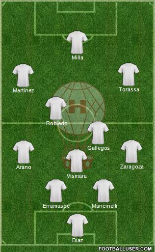 Huracán de Tres Arroyos Formation 2014