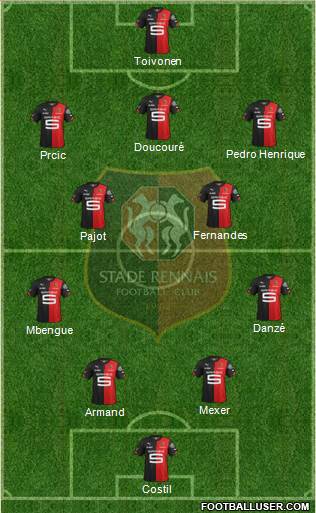 Stade Rennais Football Club Formation 2014