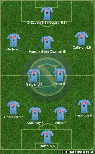 Napoli Formation 2014
