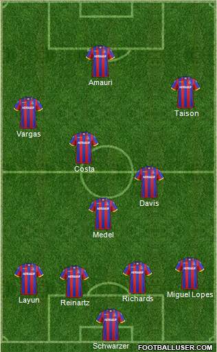 Crystal Palace Formation 2014