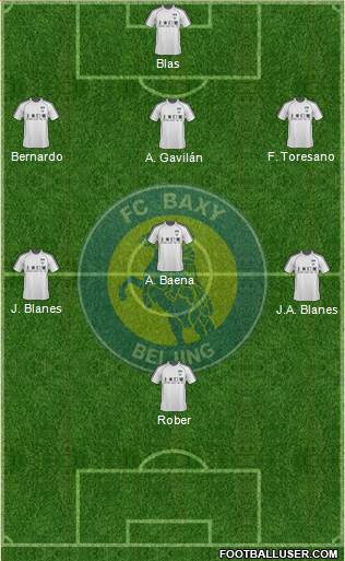 Beijing Baxy Formation 2014