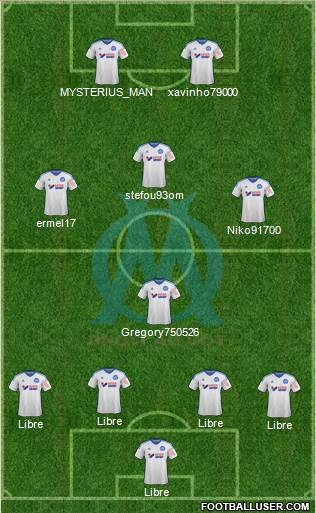 Olympique de Marseille Formation 2014