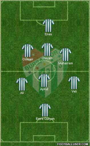 Bursaspor Formation 2014