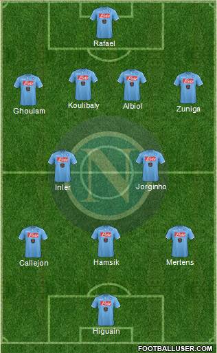 Napoli Formation 2014