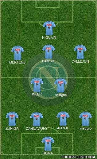 Napoli Formation 2014