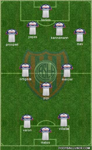 San Lorenzo de Almagro Formation 2014