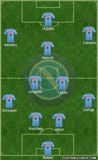 Napoli Formation 2014