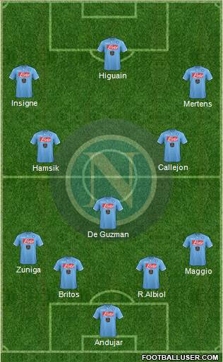 Napoli Formation 2014