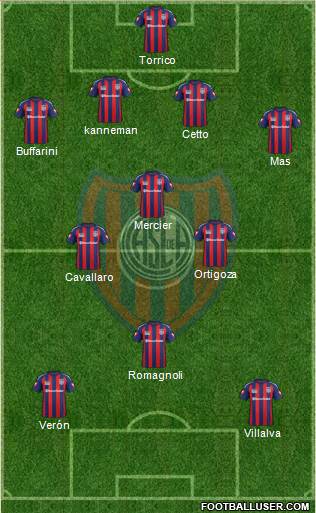 San Lorenzo de Almagro Formation 2014