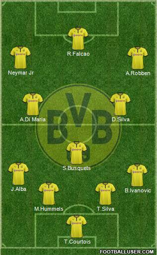 Borussia Dortmund Formation 2014