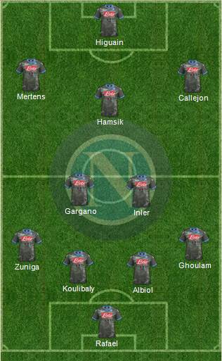 Napoli Formation 2014