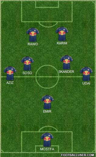 New York Red Bulls Formation 2014