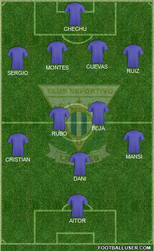 C.D. Leganés S.A.D. Formation 2014