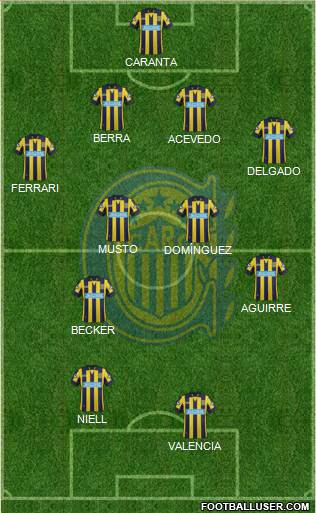 Rosario Central Formation 2014