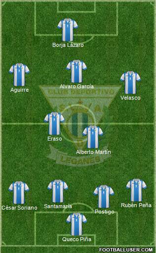 C.D. Leganés S.A.D. Formation 2014