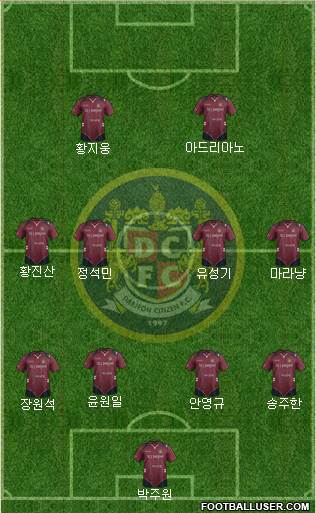 Daejeon Citizen Formation 2014