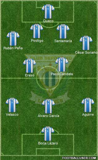 C.D. Leganés S.A.D. Formation 2014