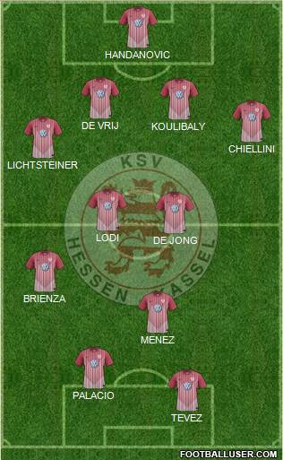 KSV Hessen Kassel Formation 2014