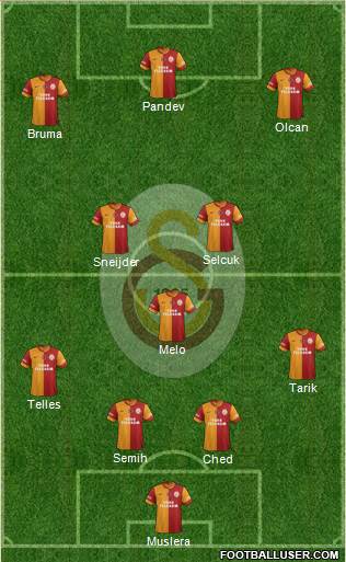Galatasaray SK Formation 2014