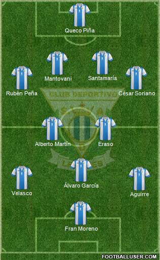 C.D. Leganés S.A.D. Formation 2014