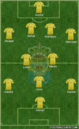 U.D. Las Palmas S.A.D. Formation 2014
