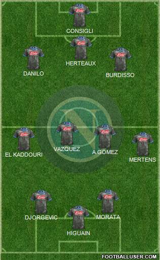 Napoli Formation 2014