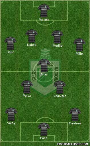 CDC Atlético Nacional Formation 2014