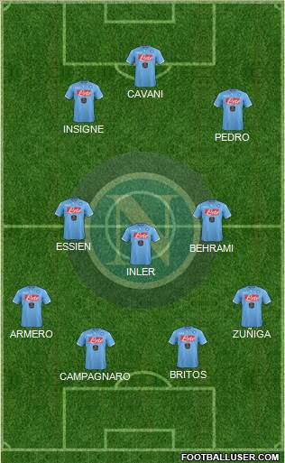 Napoli Formation 2014