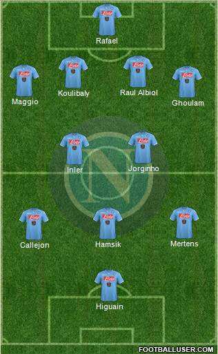 Napoli Formation 2014