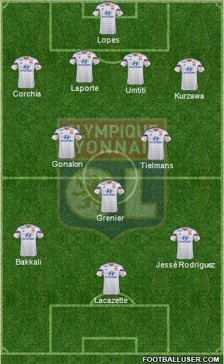 Olympique Lyonnais Formation 2014