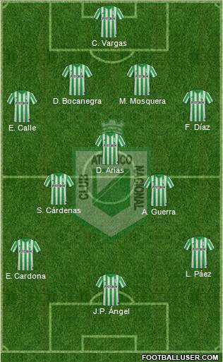 CDC Atlético Nacional Formation 2014