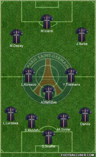 Paris Saint-Germain Formation 2014