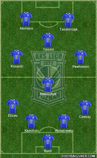 Lech Poznan Formation 2014