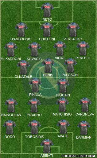 Napoli Formation 2014