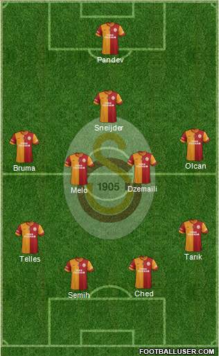 Galatasaray SK Formation 2014