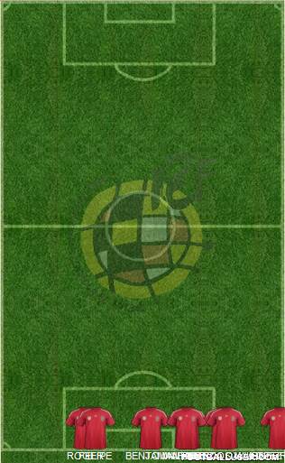 Spain Formation 2014