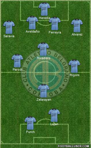 Belgrano de Córdoba Formation 2014