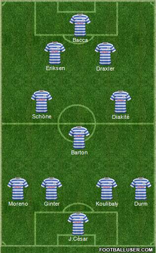 Queens Park Rangers Formation 2014