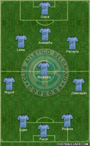 Belgrano de Córdoba Formation 2014