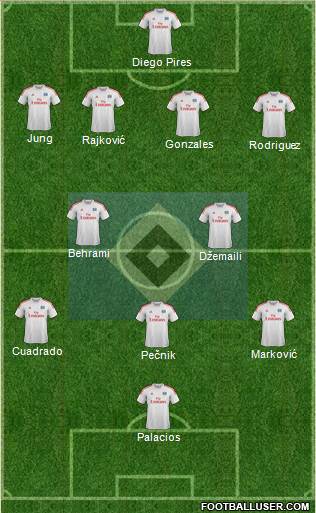 Hamburger SV Formation 2014