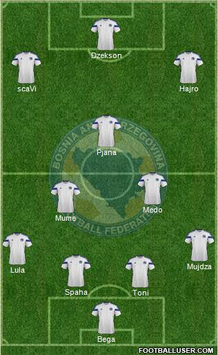 Bosnia and Herzegovina Formation 2014