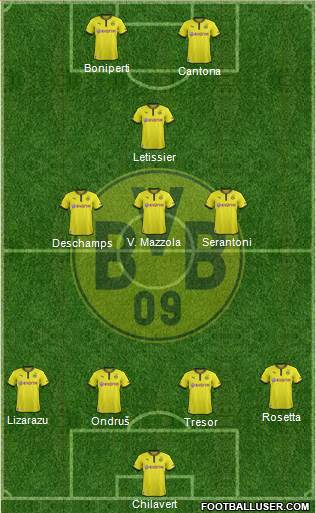 Borussia Dortmund Formation 2014
