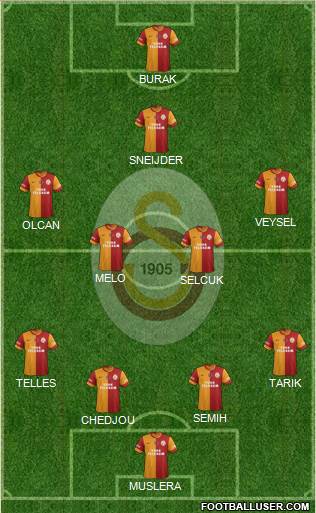 Galatasaray SK Formation 2014