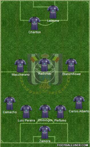RSC Anderlecht Formation 2014