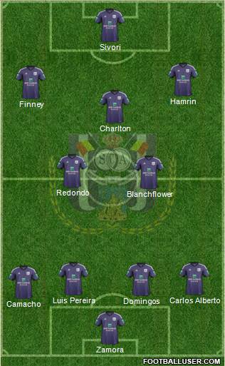 RSC Anderlecht Formation 2014