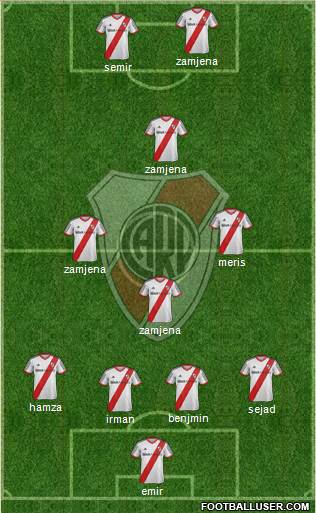 River Plate Formation 2014