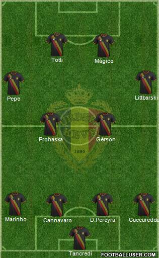 Belgium Formation 2014